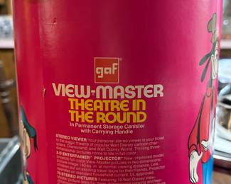 VINTAGE Gaf Disney View Master Theatre In The Round LOT!