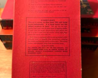 Here is yet another - ANOTHER example of the fantastic Vintage Christmas at this sale! FOUR Boxes of NOMA Safety Plug Christmas Lights! These too are in EXCELLENT CONDITION!