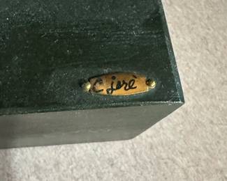 FANTASTIC FIND! This is a VERY OLD RARE C. JERE ABSTRACT FLOWER ATOMIC STYLE 33" TALL TABLE SCULPTURE - Signed!