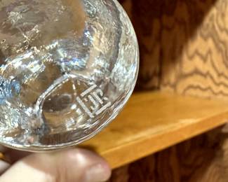 A set of SIX RARE 1964 MCM Assimetrico Drinking Glasses! They are all mint in their original box wrapped in their original packaging! MINT UNUSED!