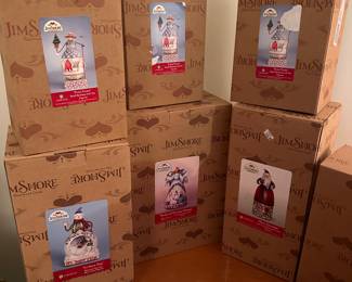 A small collection of Jim Shore Christmas! All in their original boxes!
