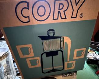 A great MCM coffee set from CORY! MINT IN THE ORIGINAL BOX! UNUSED!