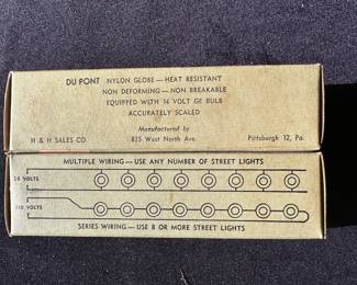 A 1949 treasure trove of NEW OLD STOCK Lionel Train and accessories! Most never have seen daylight! Many mint, unused, undisplayed, and sealed in the original box.