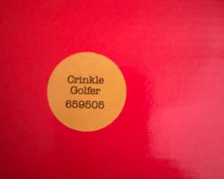 A Large collection of CRINKLE CLAUS Figurines! All MINT IN THEIR ORIGINAL BOXES!