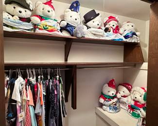 Shot off the closet! Some really lovely children's clothing (Grandkids) From VERY vintage to new with tags!