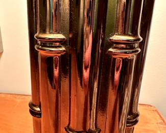 GREAT MCM Gold Bamboo Lamp!