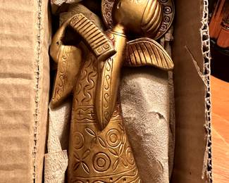 Vintage Paper Mache Angel MINT in the original box!