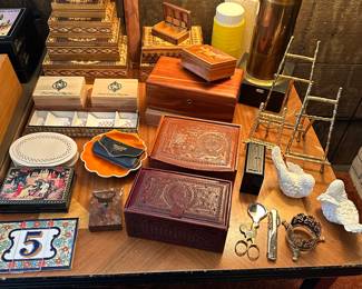 Nesting boxes, leather boxes and lots of MCM items!
