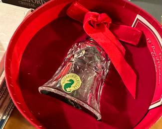 The Christmas Department is coming along nicely! There are MANY collections throughout! This is a closeup shot of the Waterford Collection!