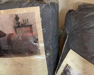 The linen department is open and waiting for you on the second floor! Towels, sheets, blankets, quilts and more! Vintage to new, in unopened packages! We have it all!