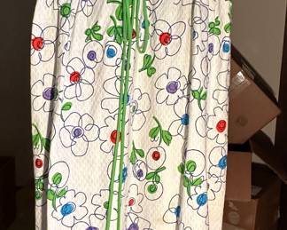 The sale has DOZENS of pieces of Vintage Clothing from ALL periods! Come and knock on our door...Mrs. Roper would wear this to the Regal Beagle.