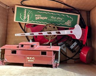 A 1949 treasure trove of NEW OLD STOCK Lionel Train and accessories! Most never have seen daylight! Many mint, unused, undisplayed, and sealed in the original box.