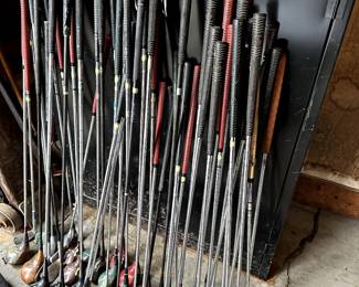 Golf clubs!