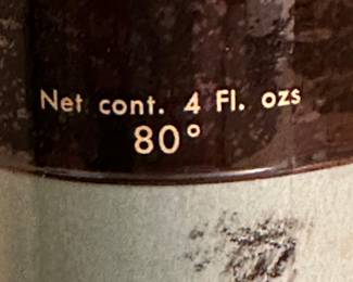 A sealed MINT IN ORIGINAL Robert Piguet Baghari eau de Cologne 4.0oz Paris France Vintage