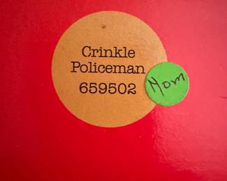 A Large collection of CRINKLE CLAUS Figurines! All MINT IN THEIR ORIGINAL BOXES!