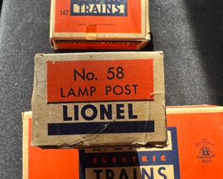 A 1949 treasure trove of NEW OLD STOCK Lionel Train and accessories! Most never have seen daylight! Many mint, unused, undisplayed, and sealed in the original box.