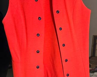 The sale has DOZENS of pieces of Vintage Clothing from ALL periods! This lovely long vest is from Saks 5th Avenue.