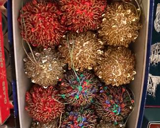 The Christmas Department is coming along nicely! There are MANY collections throughout! A dozen of these stunners!