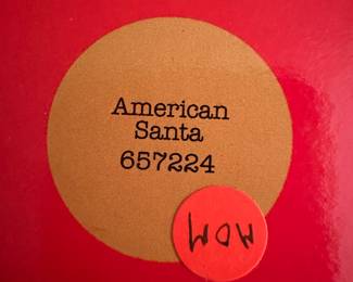 A Large collection of CRINKLE CLAUS Figurines! All MINT IN THEIR ORIGINAL BOXES!