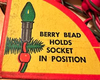Here is yet another - ANOTHER example of the fantastic Vintage Christmas at this sale! FOUR Boxes of NOMA Safety Plug Christmas Lights! These too are in EXCELLENT CONDITION!