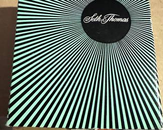 So many items are in their original boxes! Here is a quick look at a bunch of them! Seth Thomas Travel Clock!