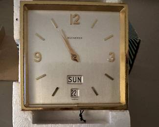 So many items are in their original boxes! Here is a quick look at a bunch of them! Seth Thomas Clock!