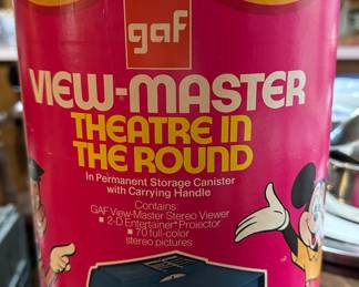 VINTAGE Gaf Disney View Master Theatre In The Round LOT!