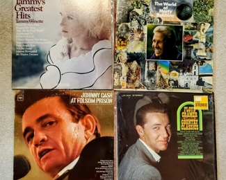 Sample of the LPs available