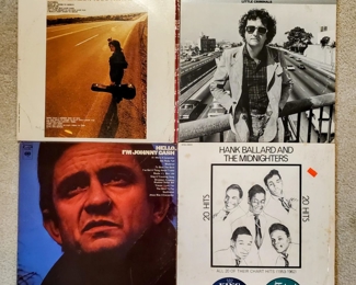 Sample of the LPs available