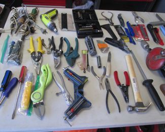 Variety of Hand Tools