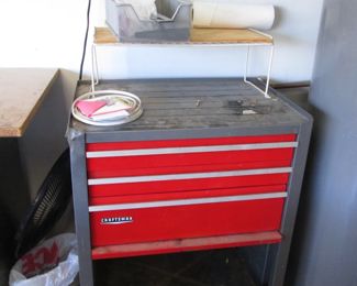 Rolling Craftsman Tool Drawer Storage 