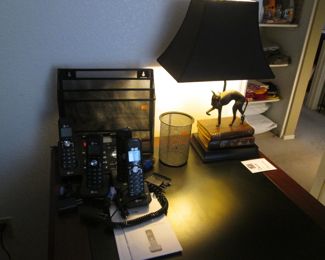 Desk Lamp with Whippet Base