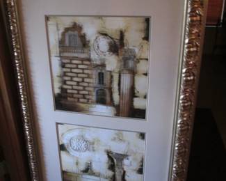 Variety of Framed Wall Art