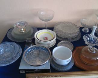 Vintage Glassware & Serving Pieces