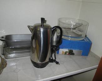 Vintage 12-Cup Farberware Coffee Pot