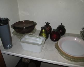 Casseroles, Pie Plates