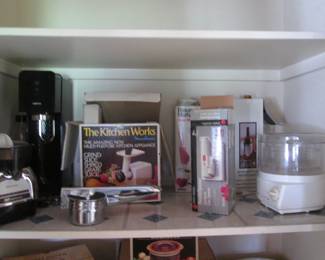 Variety of Small Appliances, Some Vintage