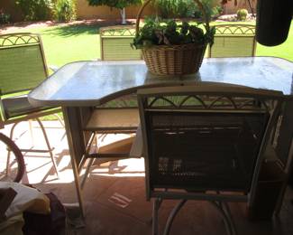 Bar Height Table & 4-Stools