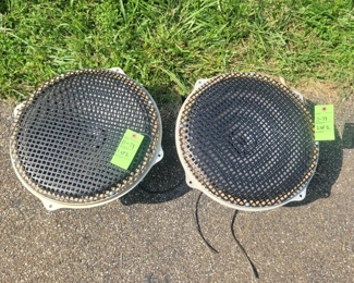 RCA 15" full range speakers, lot 11-73 A 