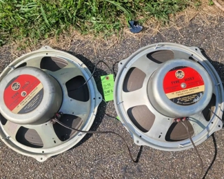 RCA 15" full range speakers, lot 11-73 A 
