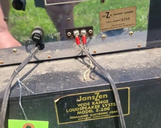 Janzen z-200 Electrostatic Loudspeaker system.