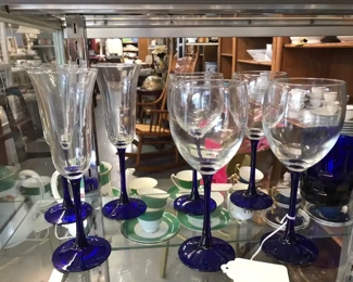 Beautiful cobalt Blue Stems