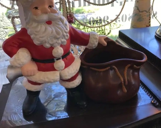 Love our Santa and his goody bag - vintage