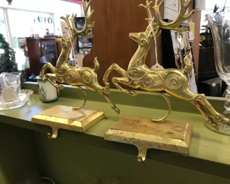 Reindeer Christmas Stocking Holders