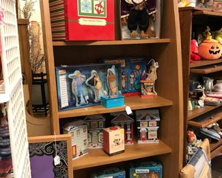 Beauty and the Beast, Pocahontas, Muppets displayed on our IKEA Shelf