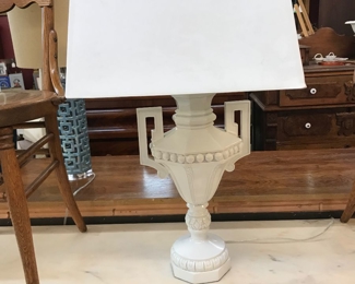 Beautiful art deco lamp and shade