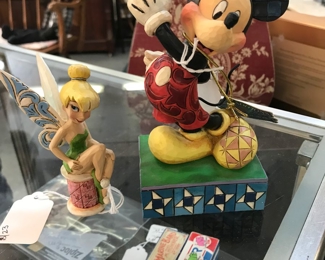 Jim Shore Tinker Bell and Mickey