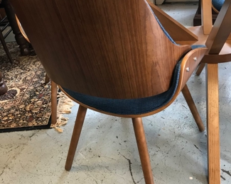 Look at the back of these chairs that go with glass top table