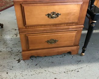 Maple Early American End Table or night stand
