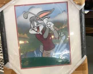 Bugs Bunny playing Golf